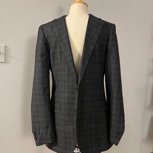 Prada Sport Jacket Grey with purple accents. Size 38 US
